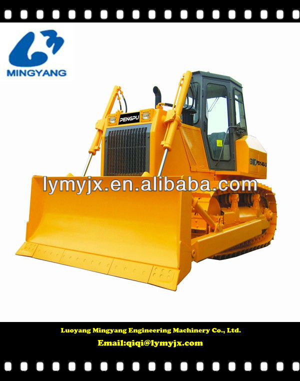 construction machinery manufacturer of 140HP Hydraulic Crawler Bulldozer PD140-3