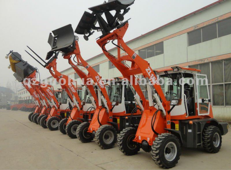 construction machinery ZL15F with multi-function attachments