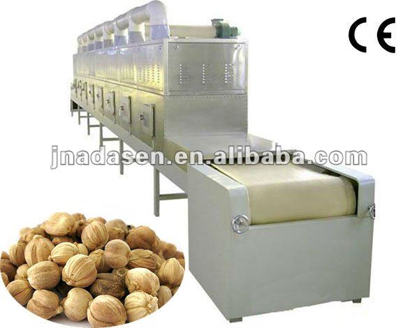 Continuous belt type spice sterilizer