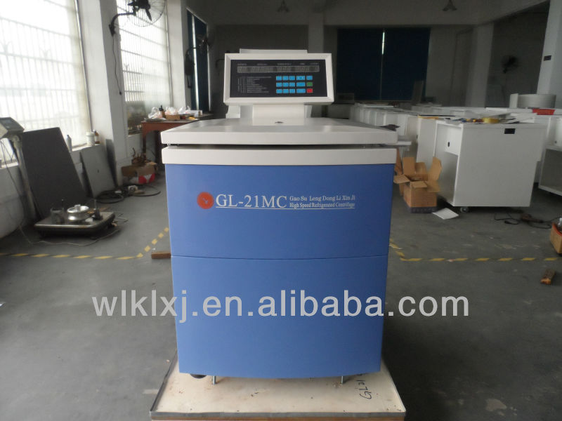 Continuous flow centrifuge GL-21MC