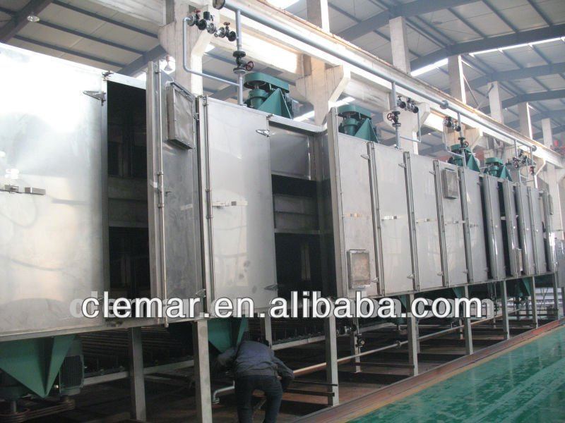 continuous mesh belt dryer/Multi-layer mesh belt dryer/belt dryer/Hot air belt dryer/Hot air mesh belt dryer