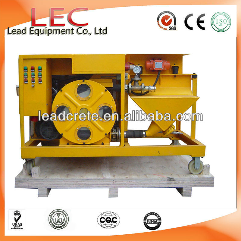 Continuous spary flow LMP40/10-H squeeze hose peristaltic mortar plaster pump