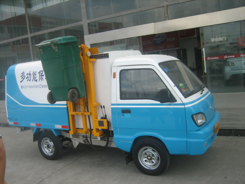 convenient operation small garbage truck
