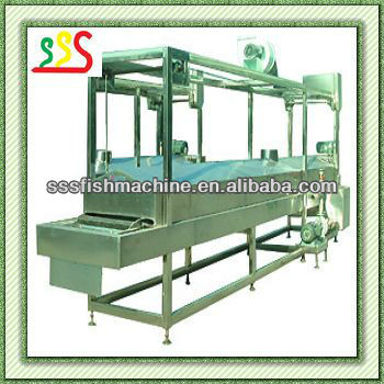 Conveyer-Typed Automatic Continuous Fryer