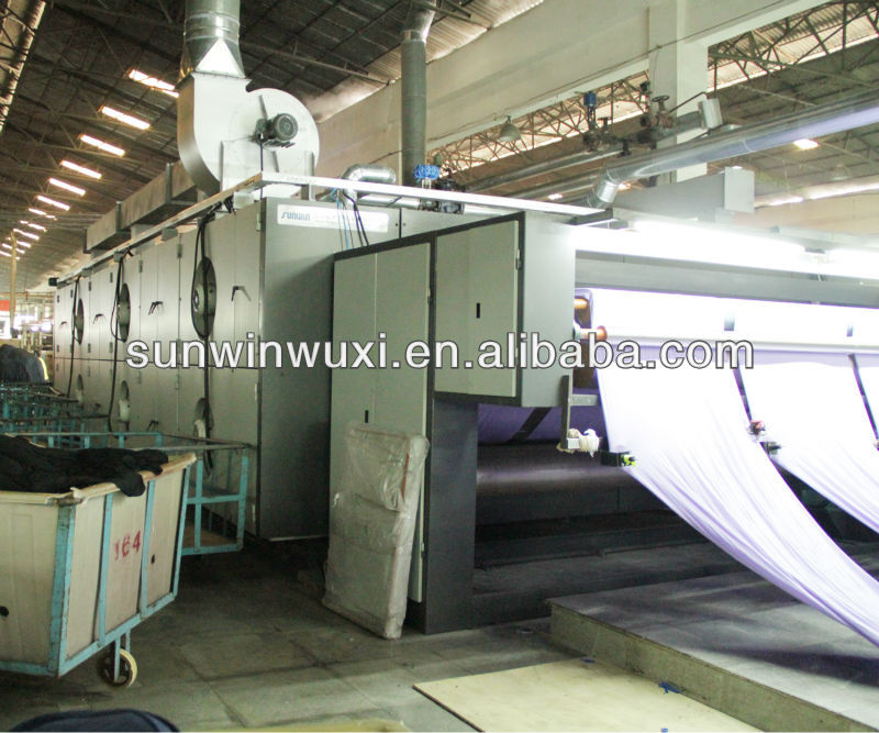 Conveyor belt drying machine for textile