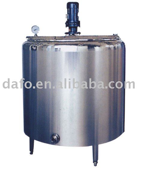 Cooling and heating tank