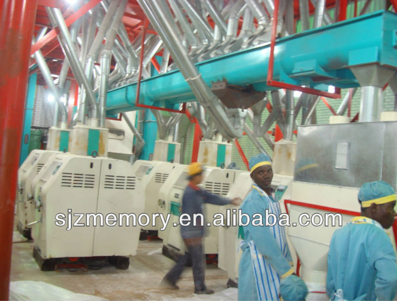 corn flour grind plant