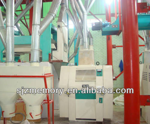 corn flour process machinery