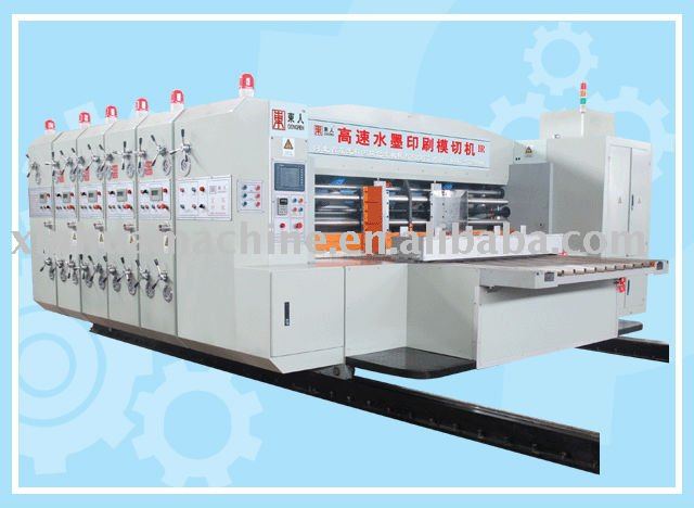 corrugated carton printing slotting machine