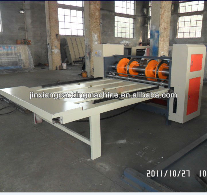 corrugated paperboard Slotting creasing cut corner machine