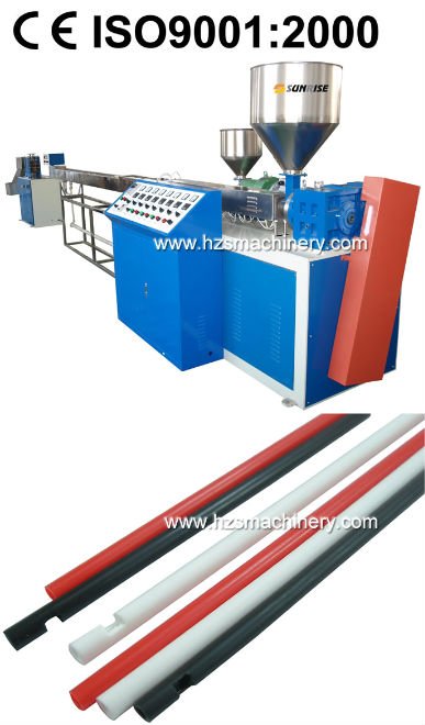 Cotton swab stick extrusion machine