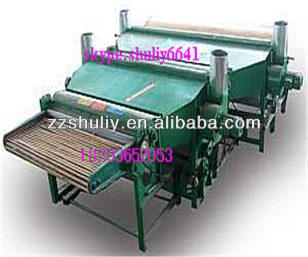 cotton textile fiber fluffer machine from zhengzhou shuliy machinery//0086-18203652053