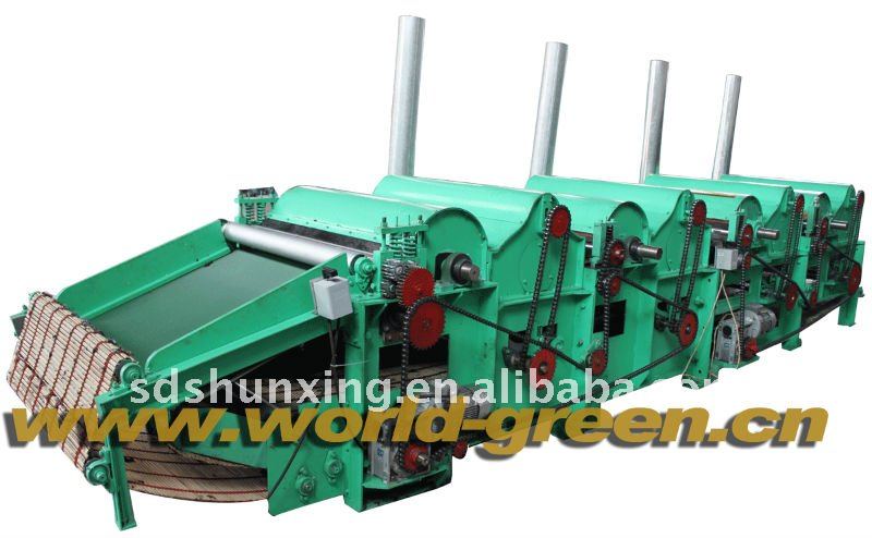 Cotton/yarn/fiber Waste Recycling Machine GM400-6 Cotton/yarn/fiber Waste Recycling Machine