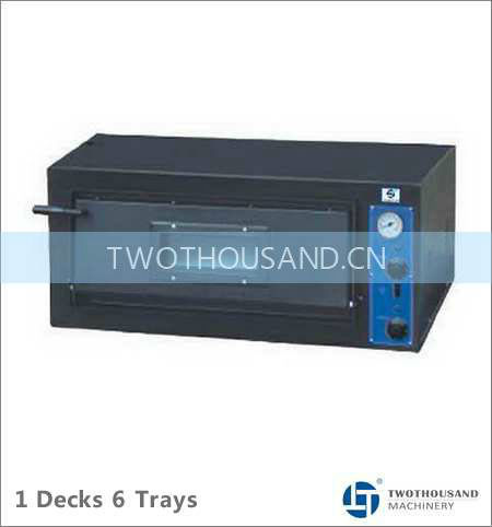 Countertop Electric Pizza Ovens - 1 Deck 6 Trays, 7200 Watt, CE, TT-WE413A