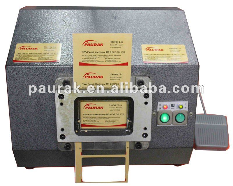 CP-308-2 pvc id card punching,cutting machine/card die cutter