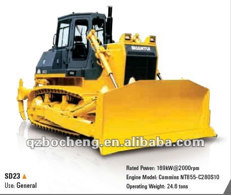 Cummins Engine SHANTUI 230hp Crawler Bulldozer SD23