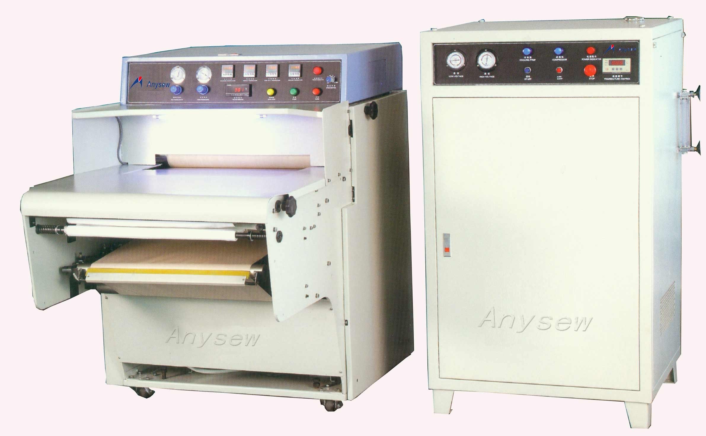 Curve type 600 cooling fusing machine