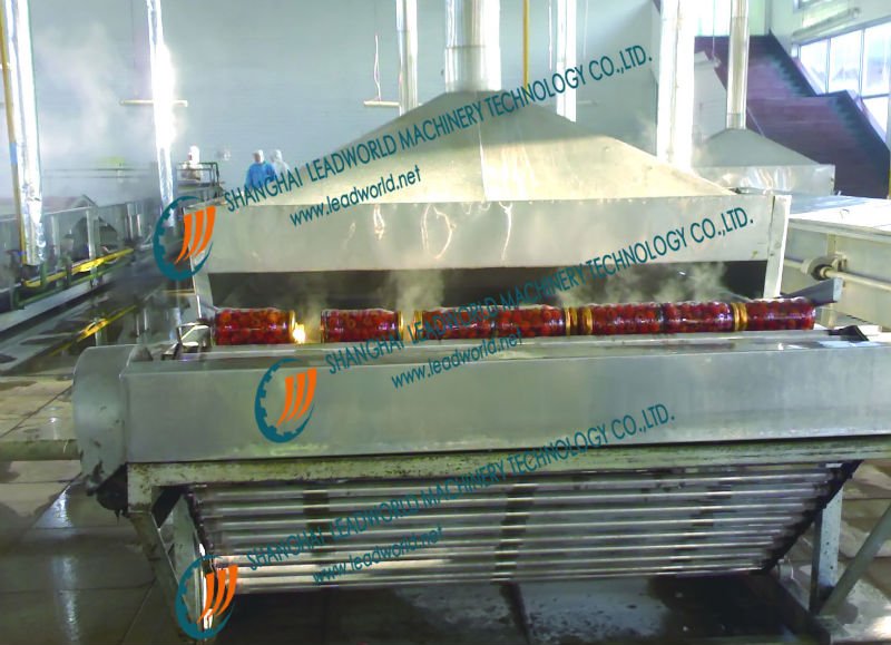 customized continuous rolling bar sterilizing machine