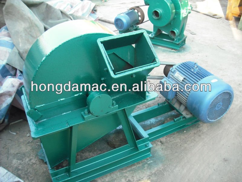 cutting bamboo wood chipper machine