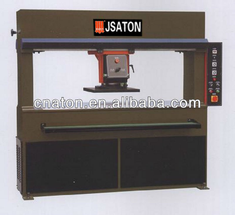 cutting press machine to divide synthetic leather,jsat series