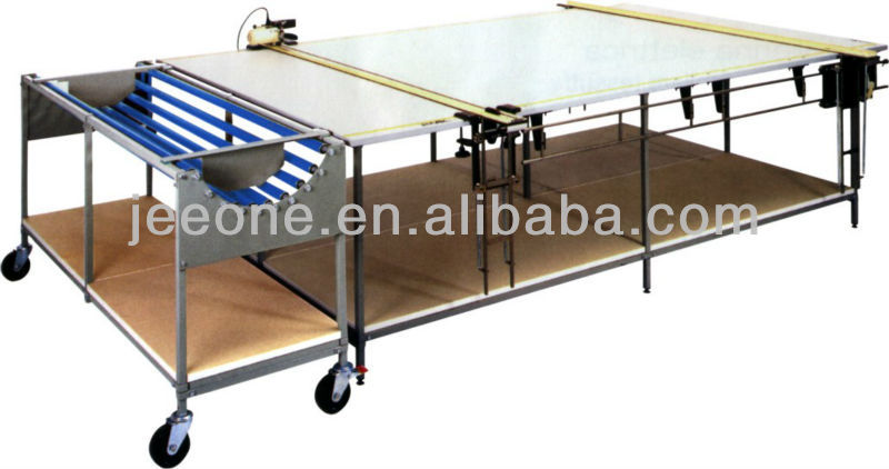 Cutting table for fabric, leather, film