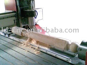 Cylinder wood engraving machine