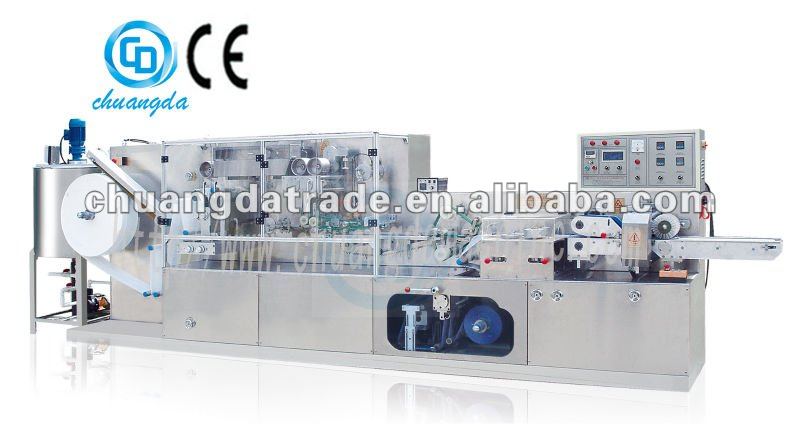 D:CD-160 II Full Automatic 1 or 2 piece wet tissue machine