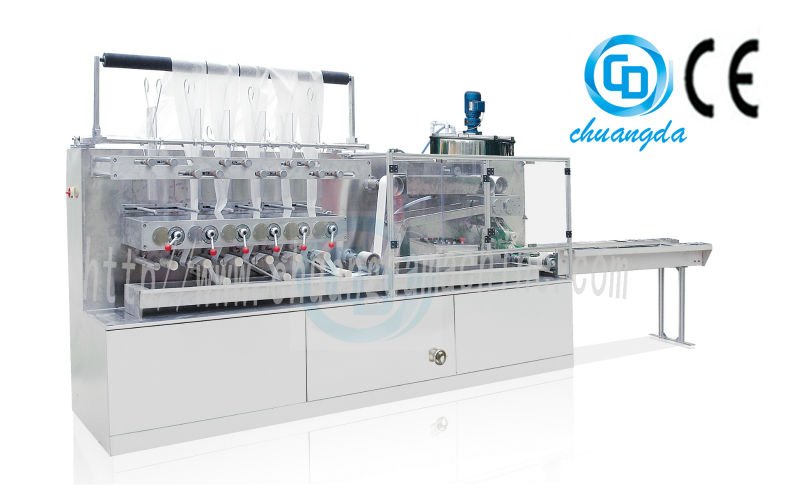 D:CD-180 Automatic wet tissue folding machine