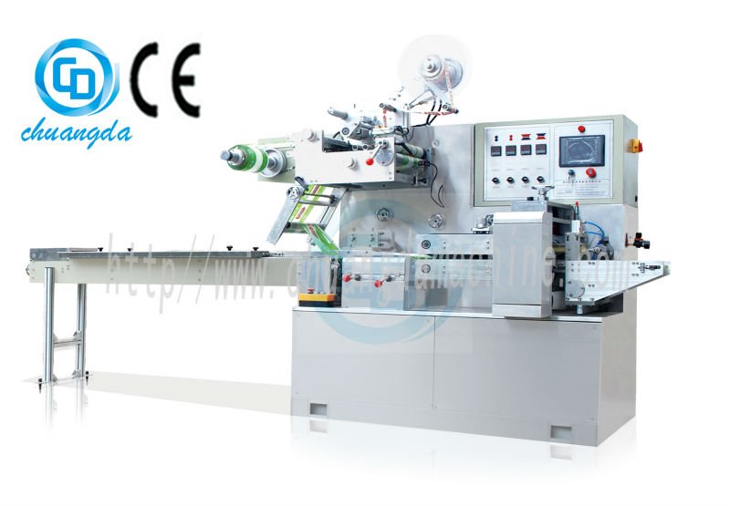 D:CD-300 Automatic wet tissue packing machine