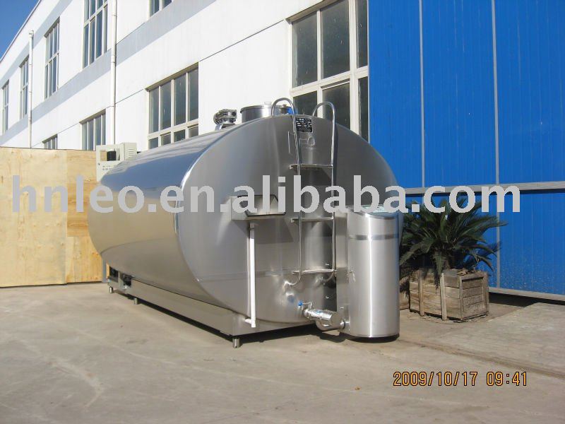 Dairy Milk receiving cooling tank