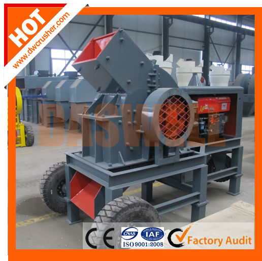 Daswell diesel engine mobile hammer crusher