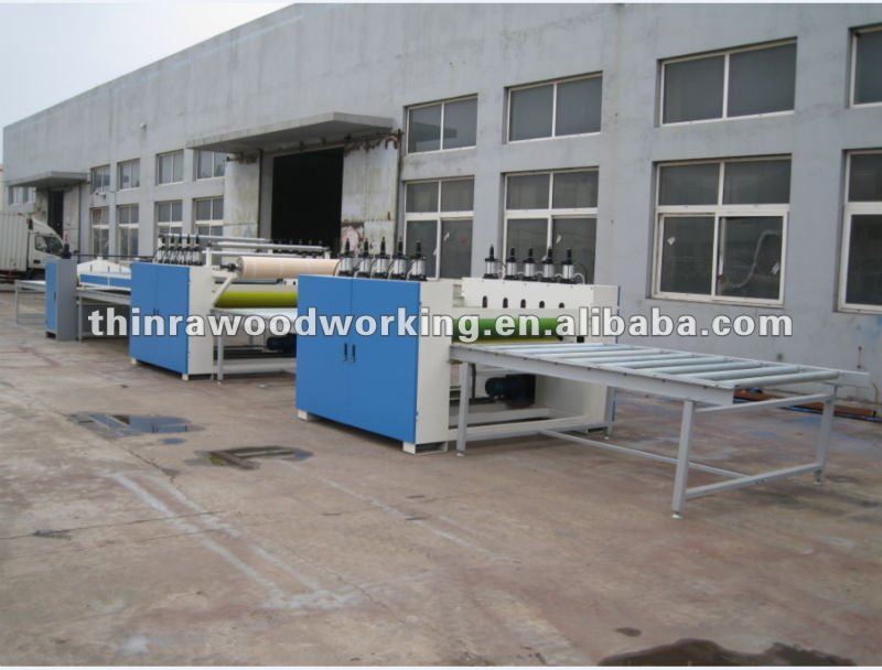 Decorating paper sticking machine