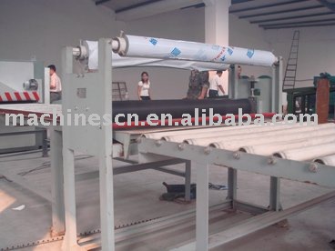 Decorative paper PVC film coating machine