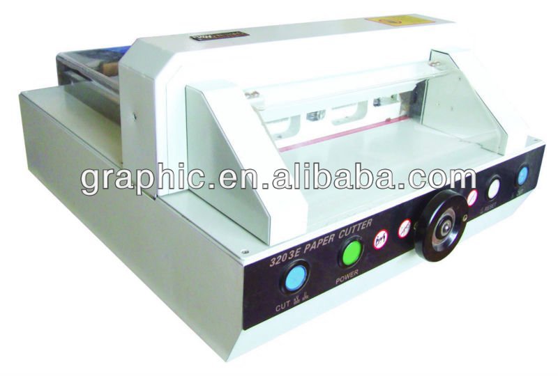 Desktop elec. paper cutter 3203E