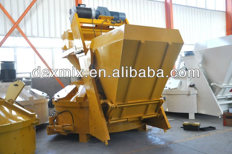 DEX MP1500 planetary concrete mixer for block