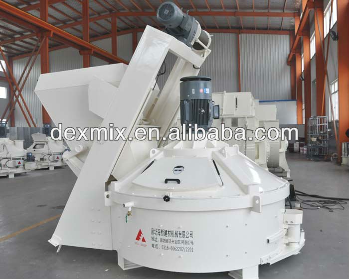 DEX MP500 planetary concrete mixer for block