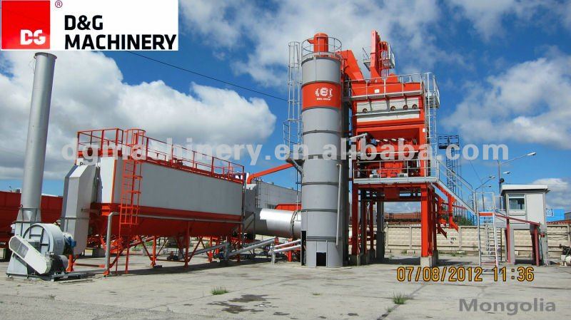 DG1300 100t/h Hot Batch Asphalt Mixing Plant