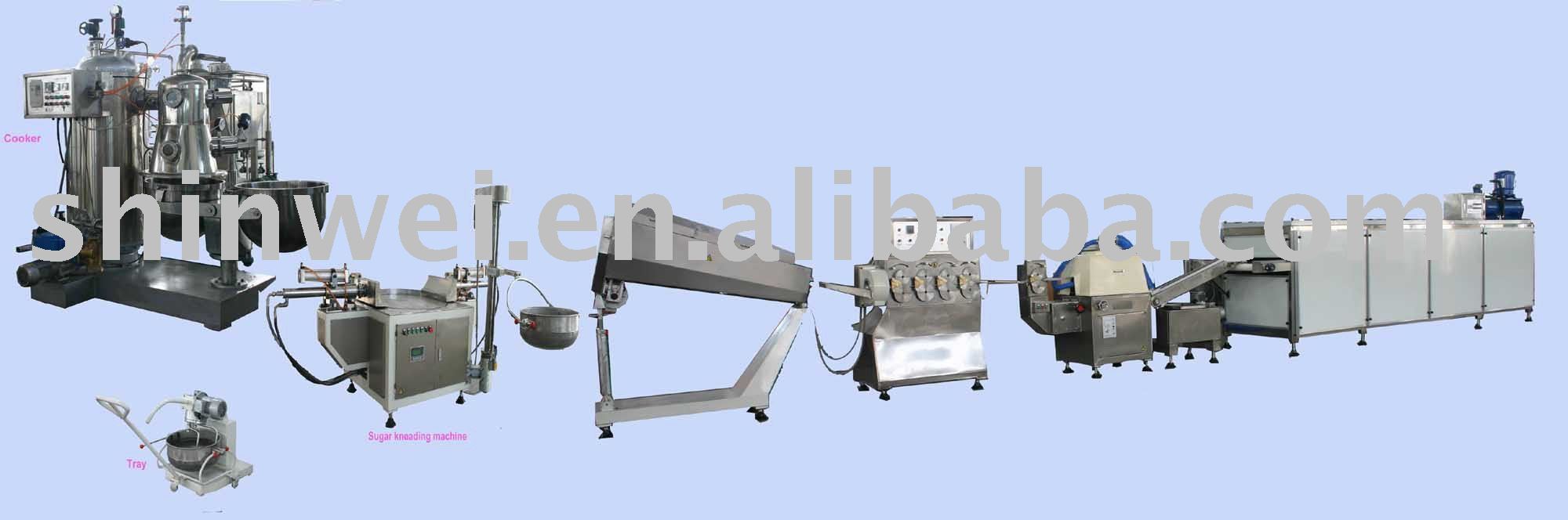 DIE-FOMED HAND CANDY PRODUCTION line