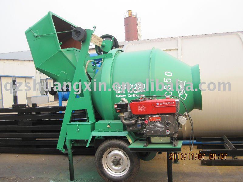 diesel concrete mixer