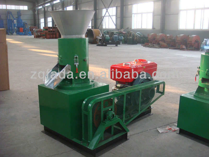 diesel driven rice husk, wood pellet presse