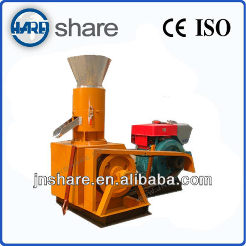diesel engine,biomass wood, flat die straw pellet mill(CE.ISO)