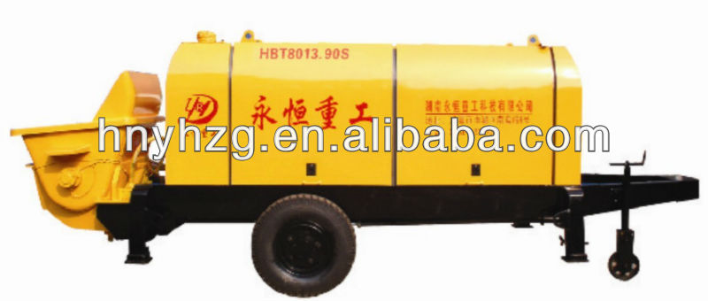 Diesel engine concrete pump HBT60/HBT80