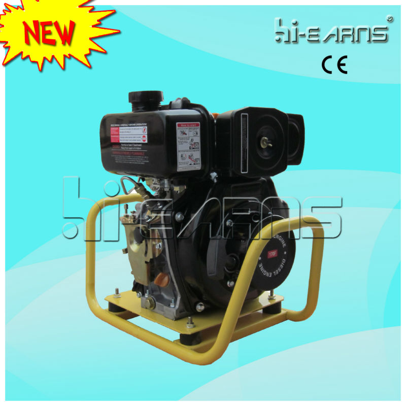 Diesel engine concrete vibrator