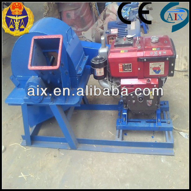 Diesel engine wood crusher/wood crusher machine/wood crushing machine