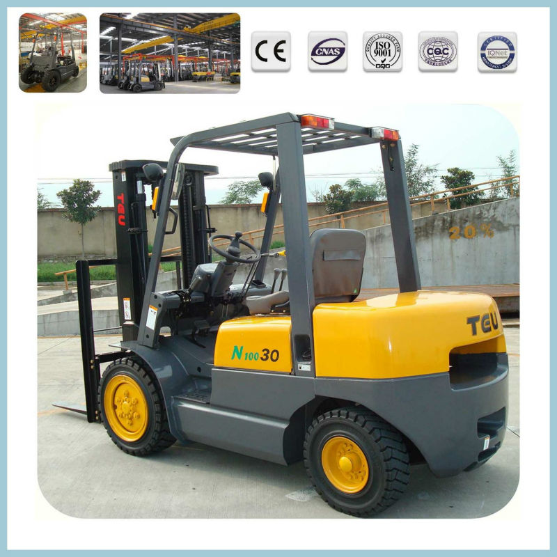 diesel forklift with import ISUZU engine CE certificate FD30 diesel forklift with import ISUZU engine CE certificate