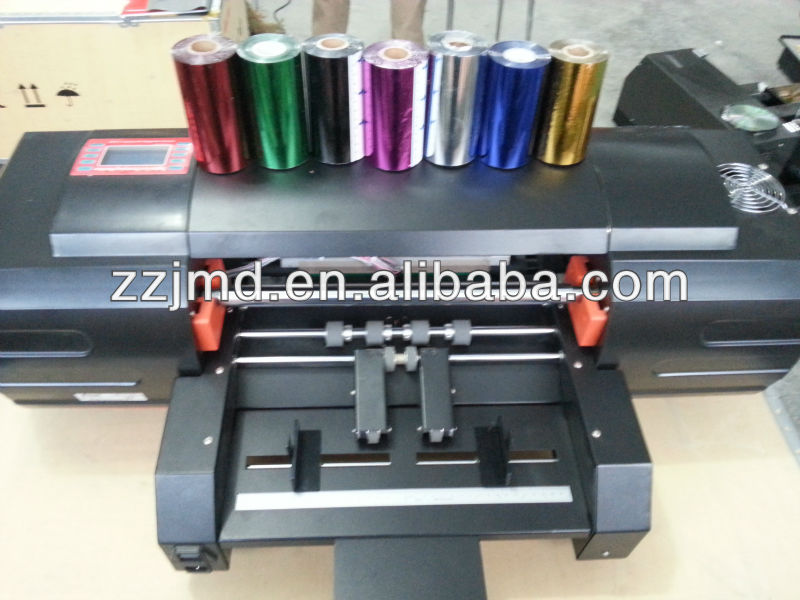 digital hot foil printing machine for various paper cards