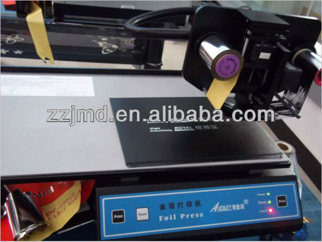 digital hot foil stamping machine For Paper /PVC Cards