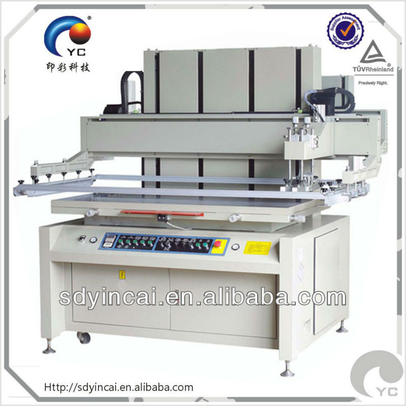 Digital silk screen printing machine with PLC control