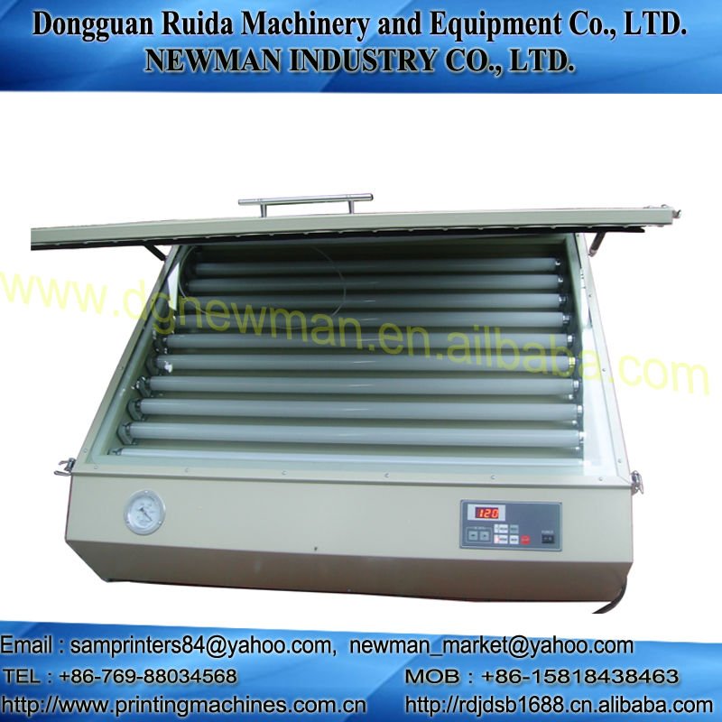 Digital Silk screen vacuum exposure unit for screen pad printing