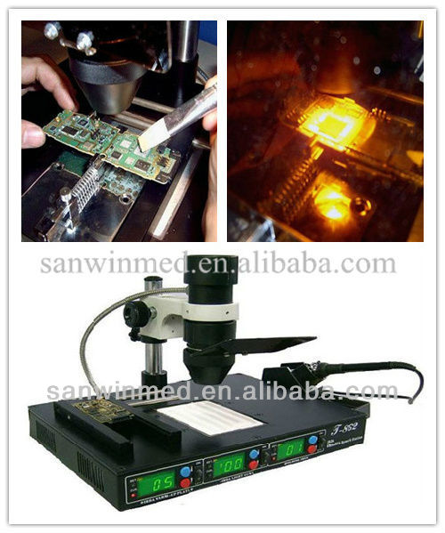 Digital Soldering Station T862-Mobile Phone Repairing and Hot Air Soldering Station